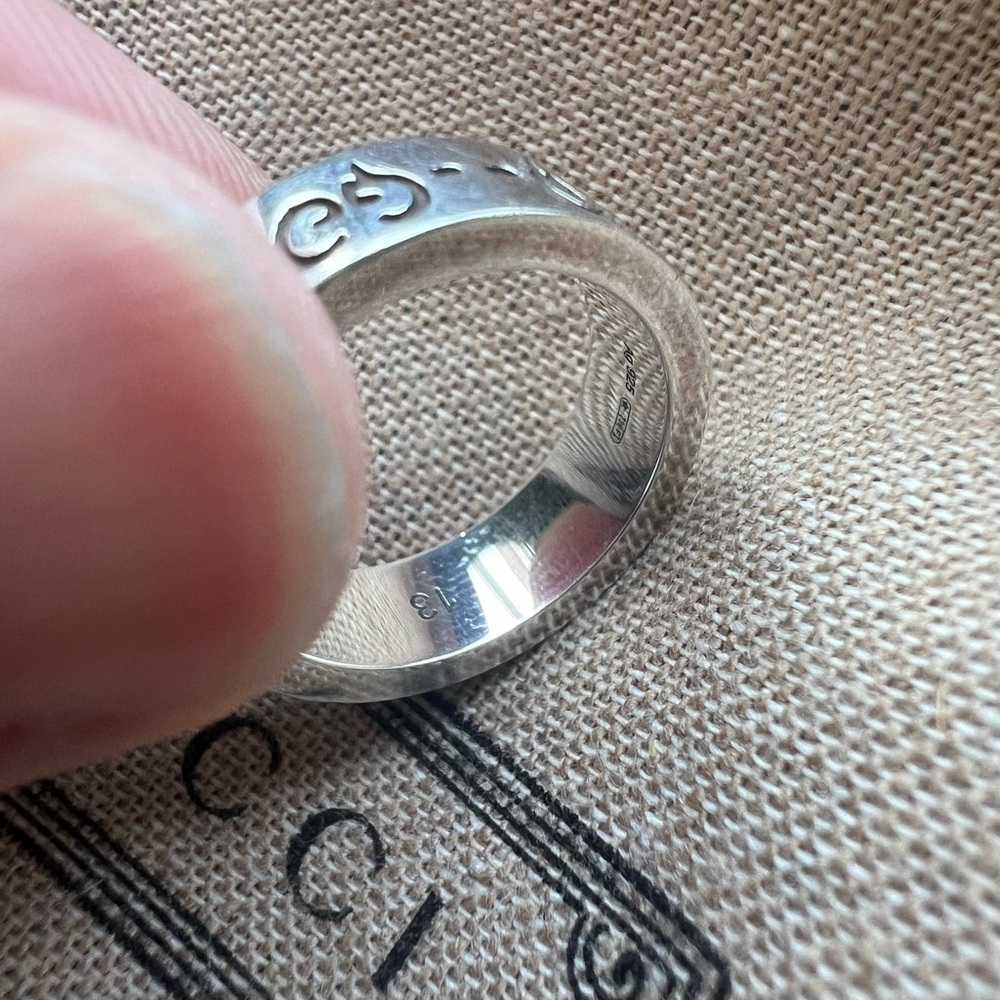 GUCCIGHOST RING IN SILVER - Picture 10 of 14